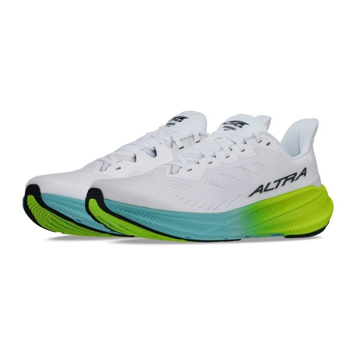Altra Experience Flow 2 - Mens Running Shoes - White/Lime
