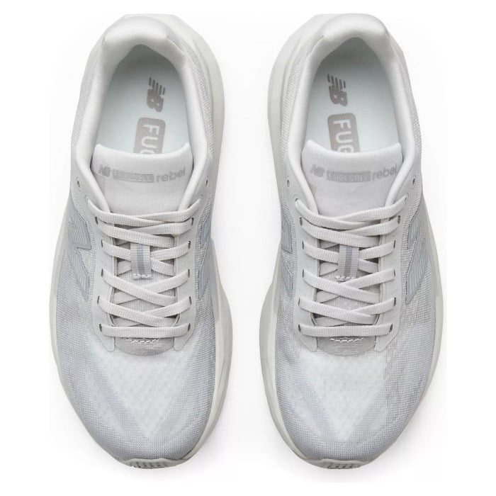 New Balance FuelCell Rebel v5 - Womens Running Shoes - Grey Matter/Silver Metallic