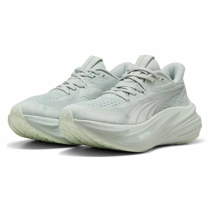 Puma MagMax Nitro 2 - Womens Running Shoes - Creme De Mint/Sage Glow - image 6