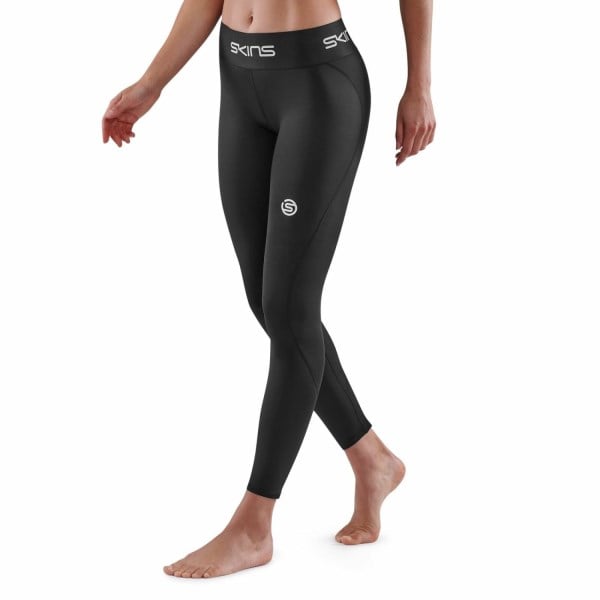 Skins Series-1 Womens 7/8 Compression Tights - Black