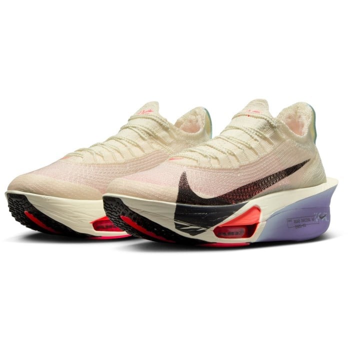 Nike Air Zoom Alphafly 3 - Womens Racing Shoes - Coconut Milk/Off Noir/Dusty Amethyst