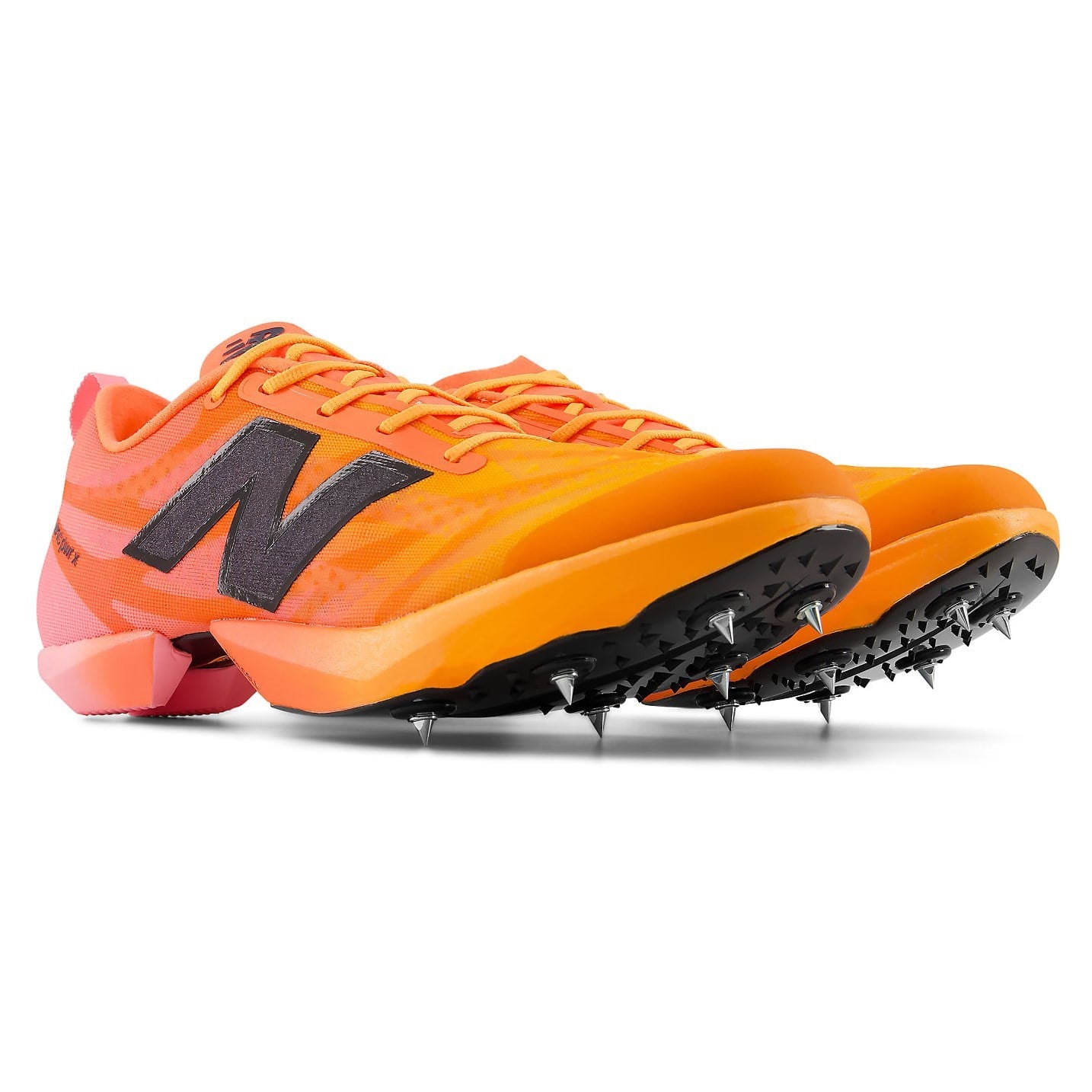 New Balance FuelCell SuperComp PWR-X v3 - Unisex Track Sprint Spikes - Hot Spot/Satsuma Orange - image 6