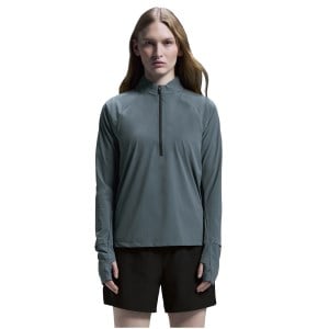 On Trail Breaker Womens Running Mid Layer - Stone