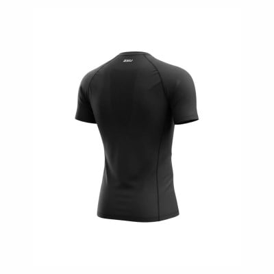 2XU Core Youth Compression Short Sleeve - Black/Silver