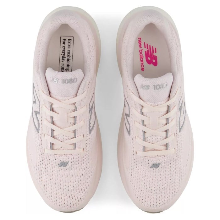 New Balance 1080v15 - Womens Running Shoes - Pink Salt/Pink Granite - image 3