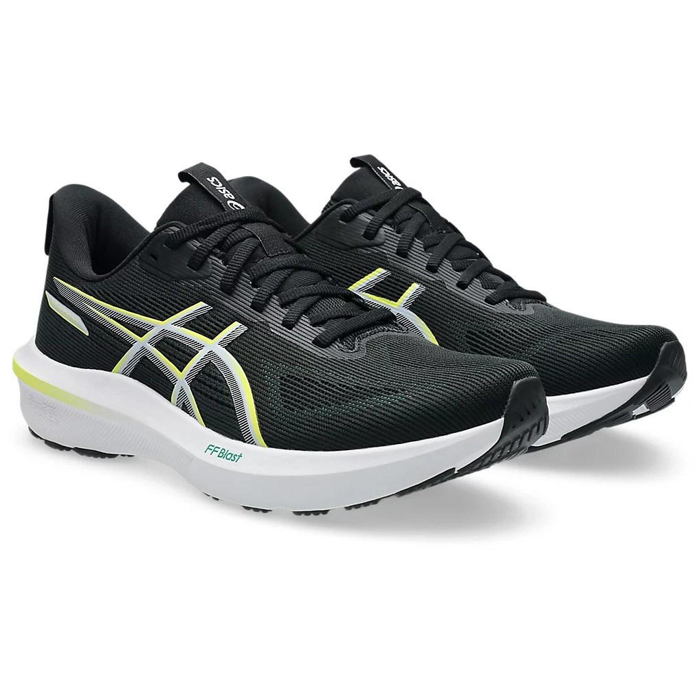 Asics GT-1000 14 - Mens Running Shoes - Black/Citron