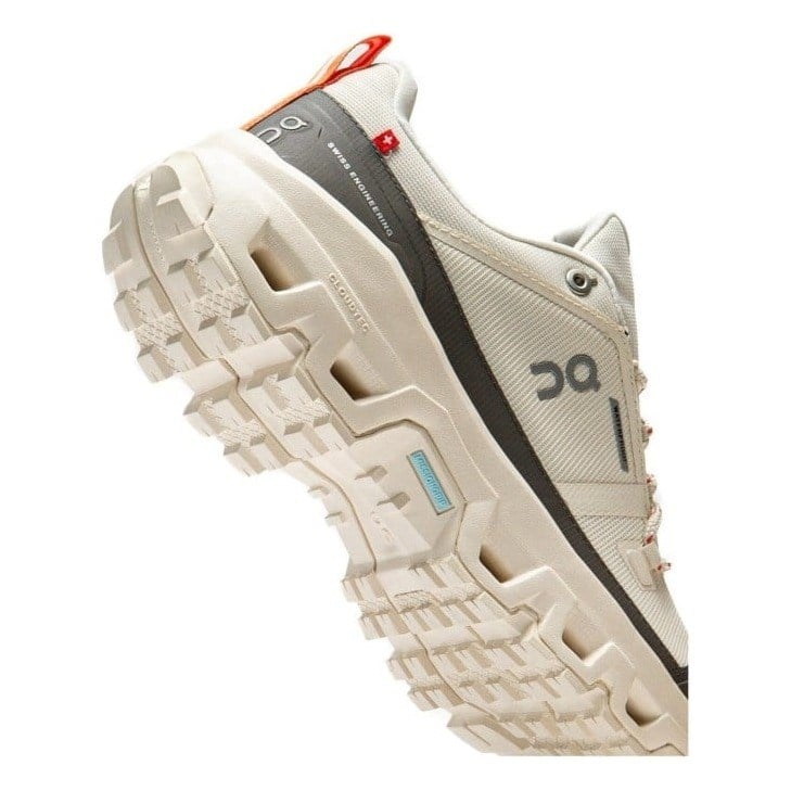 On Cloudrock Low Waterproof - Mens Hiking Shoes - Ivory/Ivory - image 8