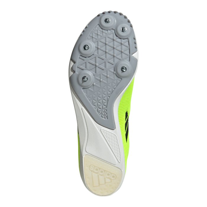 Adidas Allroundstar - Kids Running Spikes - Lucid Lemon/Core Black/Halo Silver