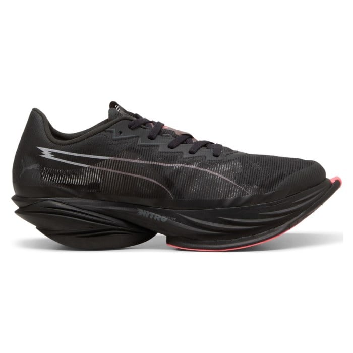Puma Fast-R 3 Nitro Elite - Mens Racing Shoes - Black/Ultra Red
