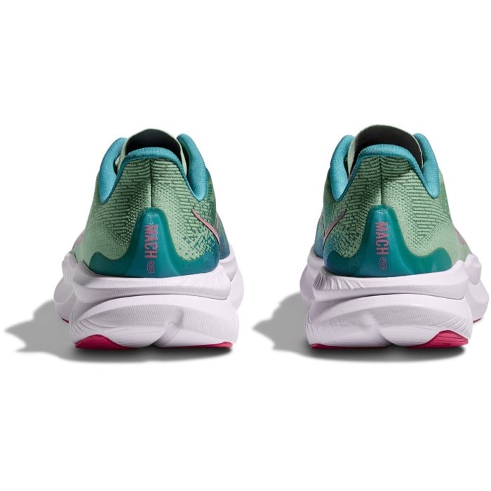 Hoka Mach 6 - Womens Running Shoes - Jadeite/Alpine Blue