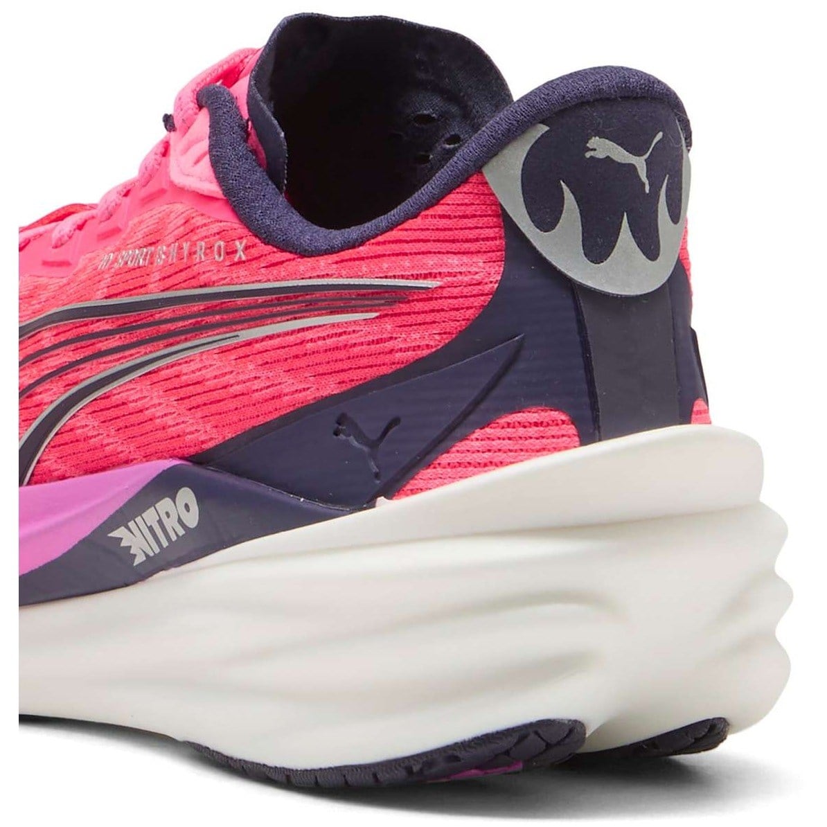 Puma Deviate Nitro 4 Hyrox - Womens Running Shoes - Pure Pink/Puma White