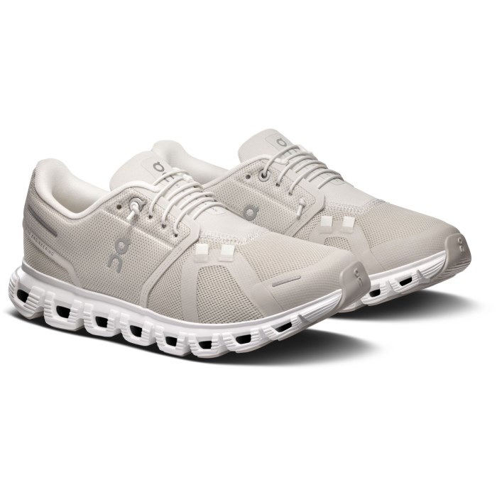 On Cloud 6 - Womens Running Shoes - Pearl/White - image 6