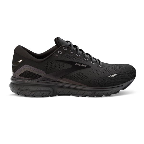 Brooks Ghost 15 Womens Running Shoes Triple Black RunDNA