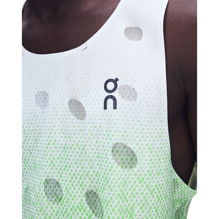 On Zero Breathe - Mens Racing Singlet - Verdite - image 5