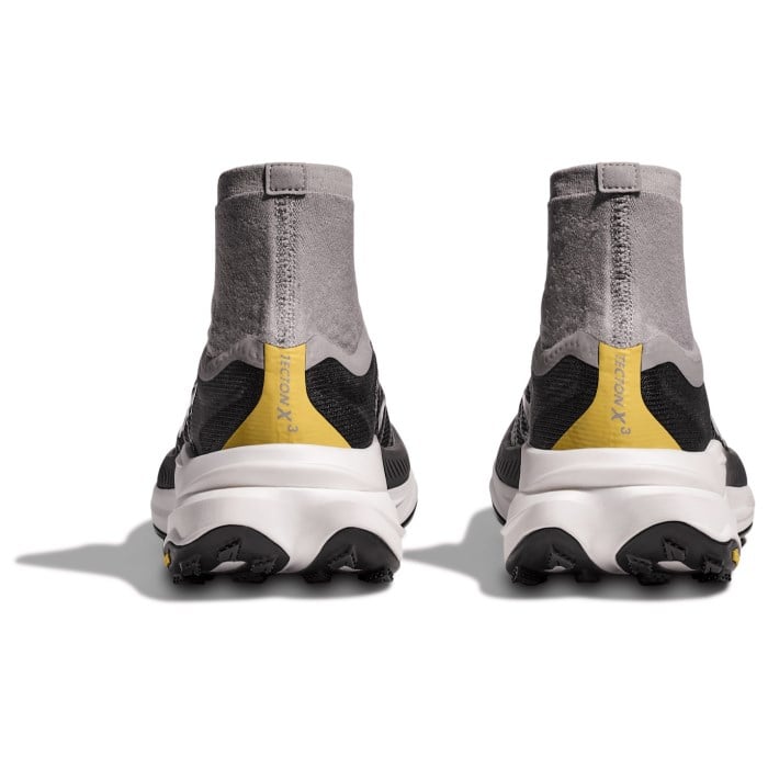 Hoka Tecton X 3 - Mens Trail Running Shoes - Cement/Black