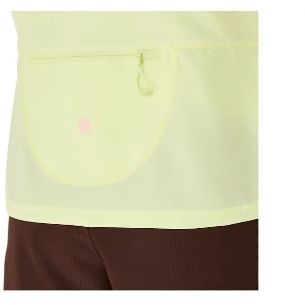 Asics Nagino Run Adjustable Jacket - Womens - Huddle Yellow