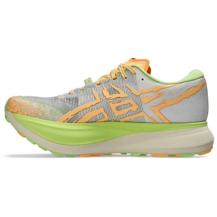 Asics Metafuji Trail - Unisex Trail Running Shoes - Cream/Orange Glow