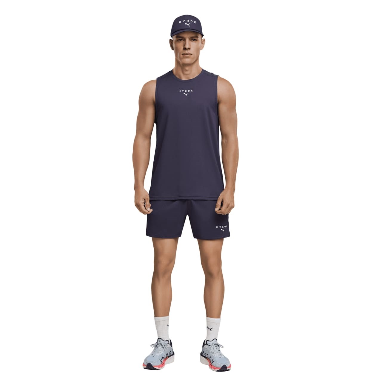 Puma X Hyrox DryElite Mens Training Tank - Deep Plum