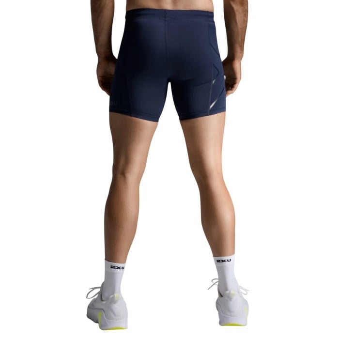 2XU Compression Mens Half Shorts - Navy/Navy