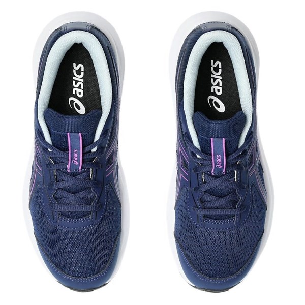 Asics Contend 9 GS - Kids Running Shoes - Blue Expanse/Bold Magenta
