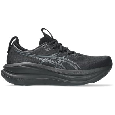 Asics Gel Nimbus 28 - Mens Running Shoes - Black/Graphite Grey