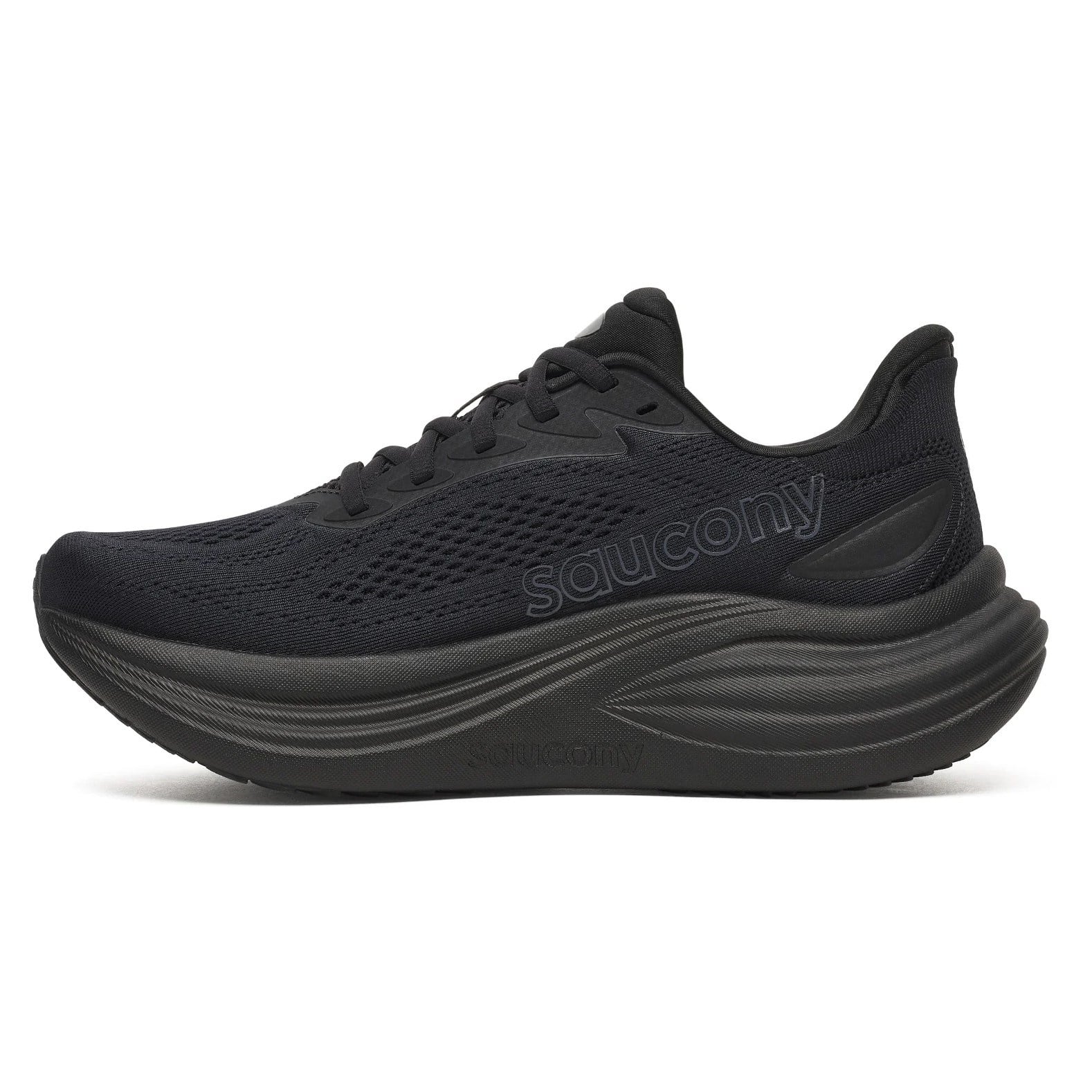 Saucony Triumph 24 - Mens Running Shoes - Triple Black - image 3