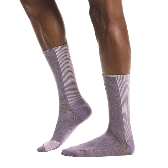 On Performance Run Unisex High Sock - Dewberry/Sakura