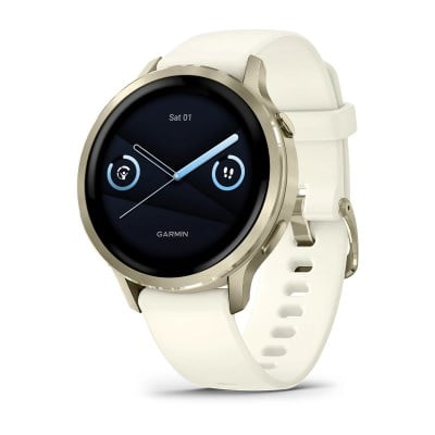 Garmin Venu 4 Smartwatch 41mm - Lunar Gold/Bone