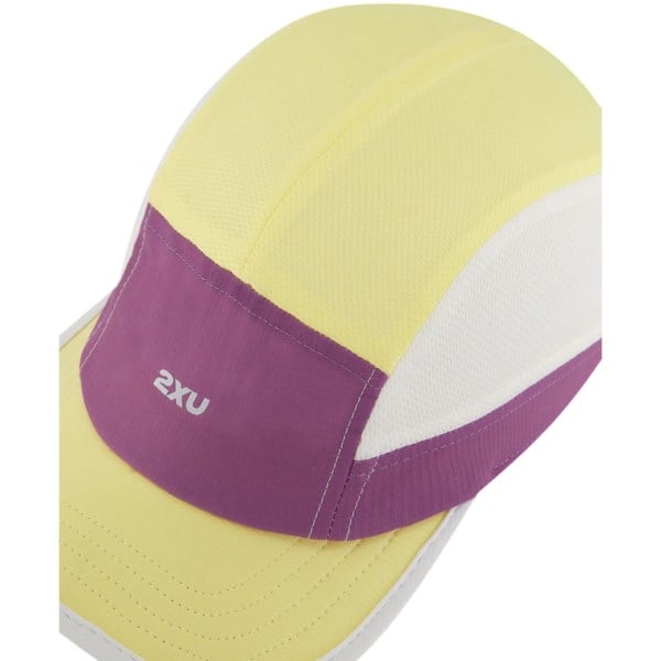 2XU Light Speed Small Cap - Hyper Violet/Pixel Lemon