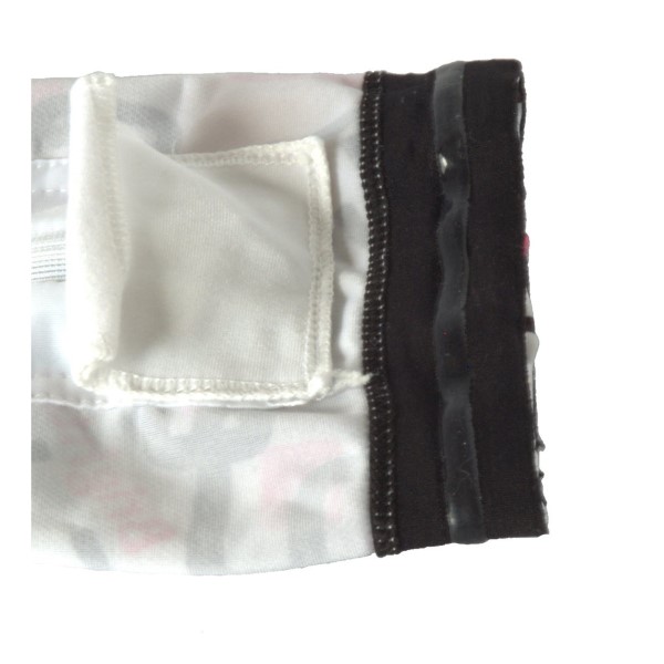 Glimmer Gear LED High Visibility Arm Sleeves - White/Pink