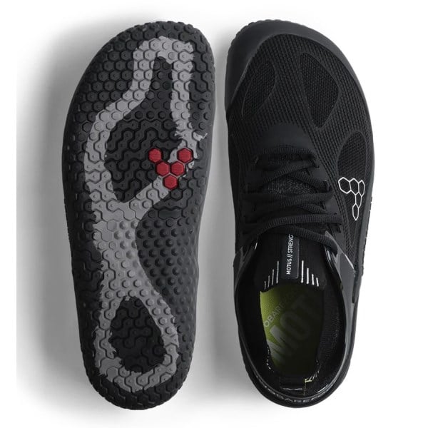 Vivobarefoot Motus Strength - Mens Training Shoes - Obsidian/Grey
