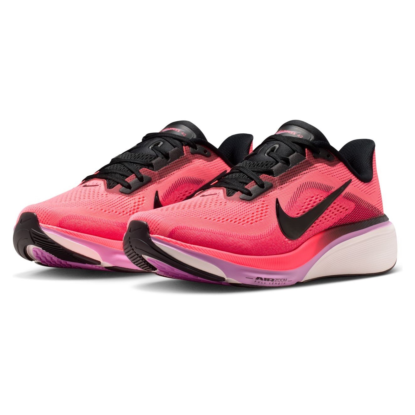 Nike Pegasus 42 - Womens Running Shoes - Lava Glow/Black/Flash Crimson/Light Magenta
