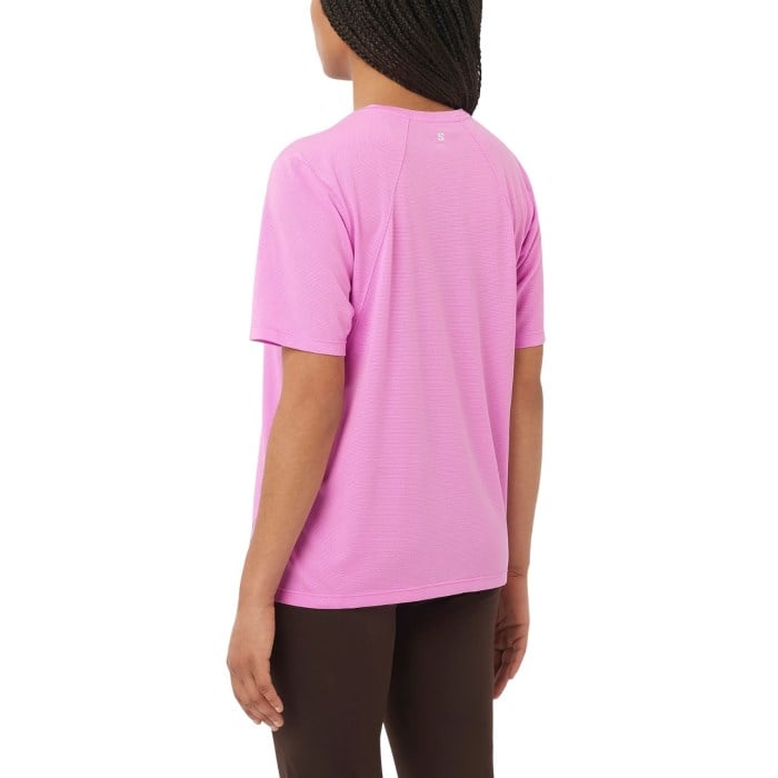 Salomon Shakeout Core Womens T-Shirt - Cyclamen
