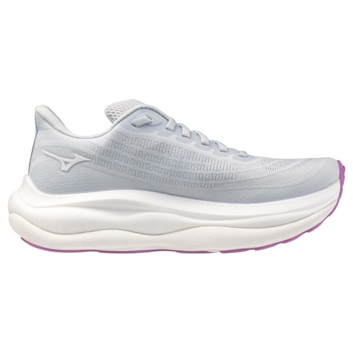 Mizuno Wave Sky 9 - Womens Running Shoes - Ancient Water/White/Ice Water - image 2