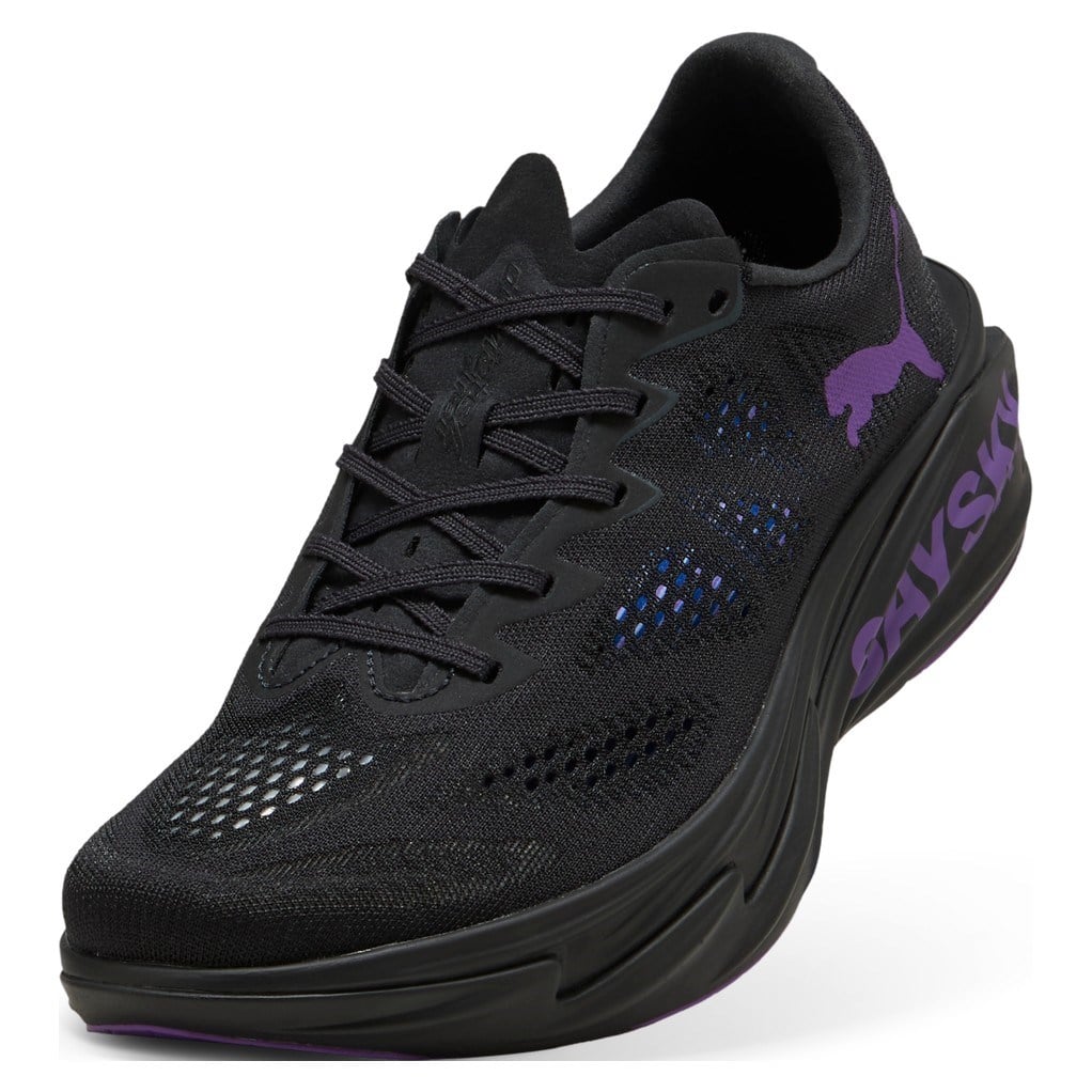 Puma Deviate Nitro Elite 4 Saysky - Womens Running Shoes - Black/Purple - image 4