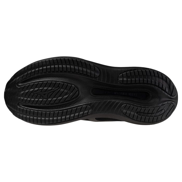 Mizuno Wave Rider 30 - Mens Running Shoes - Black/Black - image 4