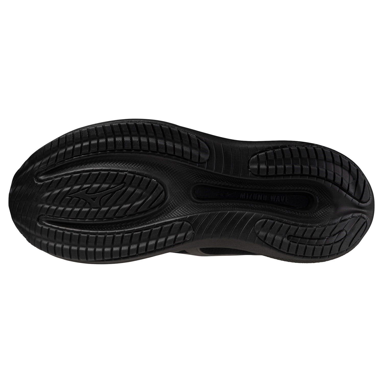 Mizuno Wave Rider 30 - Mens Running Shoes - Black/Black - image 4