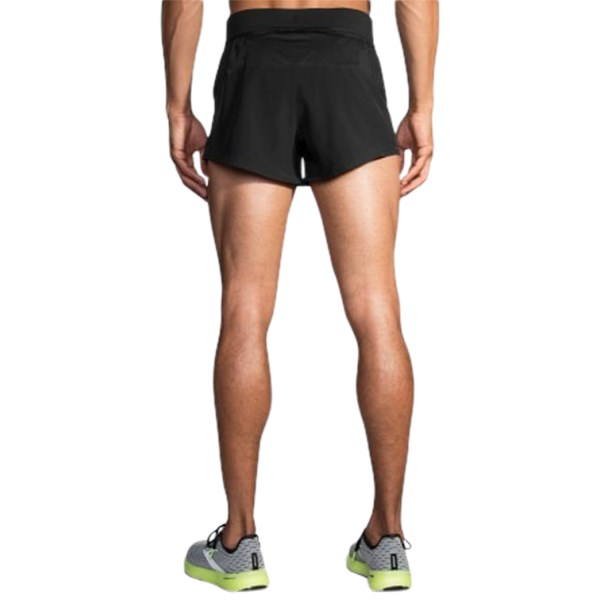 Brooks Sherpa 3 Inch Split Mens Running Shorts - Black