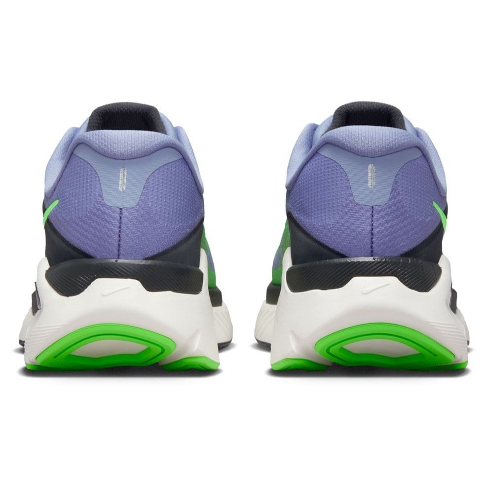 Nike Structure Plus - Mens Running Shoes - Iron Purple/Voltage Green/Off Noir/Sail