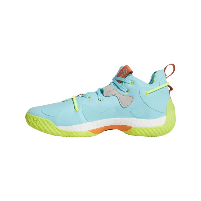 Adidas Harden Vol. 6 - Mens Basketball Shoes - Pulse Aqua/Semi Sol Orange/Solar Yellow