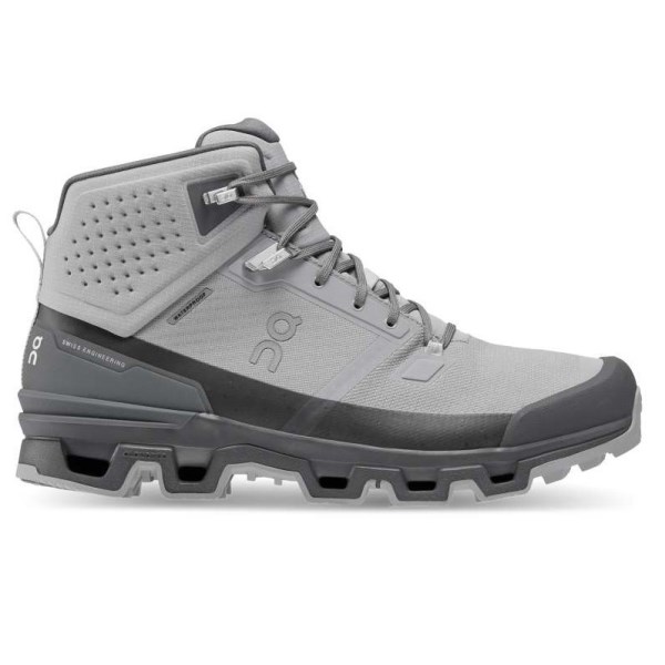 On Cloudrock 2 Waterproof - Mens Hiking Shoes - Alloy/Eclipse