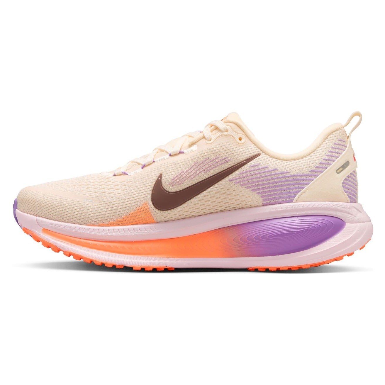 Nike Vomero 18 - Womens Running Shoes - Chalk/Tattoo/Pink Foam/Bright Violet