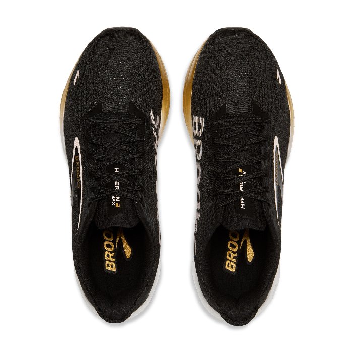 Brooks Hyperion Max 2 - Mens Running Shoes - Black/Gold/Pink