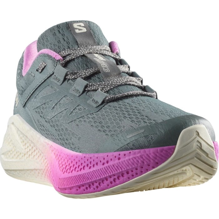 Salomon Aero Glide 3 - Womens Running Shoes - Sedona Sage/Vanilla Ice/Cyclamen
