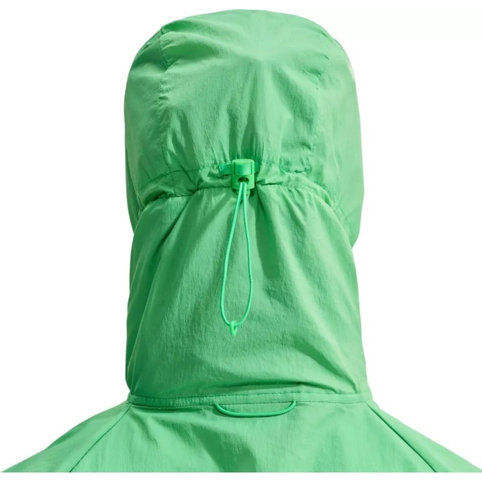 Nike Stride Mens Repel UV Running Jacket - Green Spark/Reflective Silver - image 4