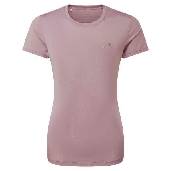 Ronhill Tech Womens Running T-Shirt - Stardust/Woodland