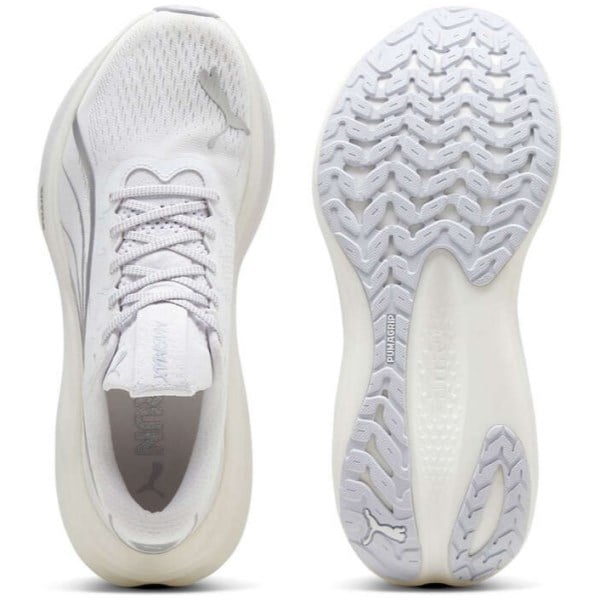 Puma MagMax Nitro - Womens Running Shoes - White/Silver