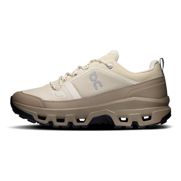 On Cloudrock Low Waterproof - Womens Hiking Shoes - Grain/Soba - image 2