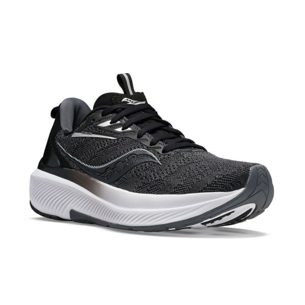 Saucony Echelon 9 - Mens Running Shoes - Black/White