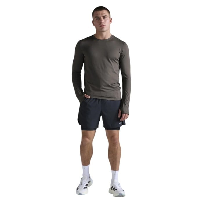 2XU Mens Ignition Grid Base Layer - Flint/Black Reflective - image 7